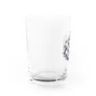 虹色にゃんこのおめかし小次郎くん Water Glass :left