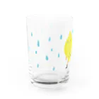 curly_mads online storeのLemon & Lime （Rain) グラス左面