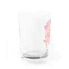 ナタベトミヲのヤムチャ・フラミンゴ Water Glass :left