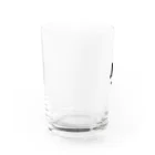 bookslopeの桃一 のみ 黒 Water Glass :left