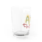 ©︎aikaの【数量限定】Always thank youグラス Water Glass :left