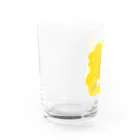 ツジイマコトのもちうま（白毛ちゃん） Water Glass :left