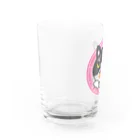 た～ぼチャンネル　グッズコーナーのちゃぼさんグラス Water Glass :left