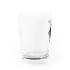 雑貨屋ペパロニのトリックオアトリック　ジャックオーペンギン Water Glass :left