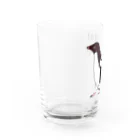 LalaHangeulのアデリーペンギン4号　ハングル Water Glass :left