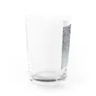 思い出の管理者のひび割れガラス Water Glass :left