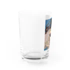 8月の一生友だち(^_^)v Water Glass :left