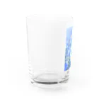 はやしの光を浴びる Water Glass :left