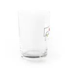 🎌藤吉郎(とうきちろー)🎌のもう疲れた日の丸鳥🎌② Water Glass :left