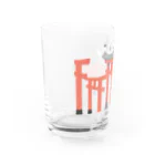 Amiの狐の手毬唄-鳥居- Water Glass :left