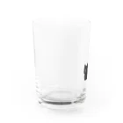 放課後クラブのクロしろにゃんこ Water Glass :left