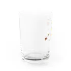 nachau7のどんぐりコロコロ木の実1 Water Glass :left