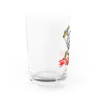 オリジナルデザインTシャツ　SMOKIN'の宇宙遊戯　ヌンチャクポーズ Water Glass :left