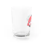 お弁当の鮭の人魚 Water Glass :left