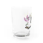 7IRO GLAMOUROUSの『ユニコーンとあばれ馬！』オリジナルグラス☆ Water Glass :left