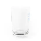 あきもりのセントテント ロゴ Water Glass :left