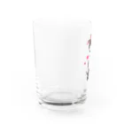 似顔絵工房HASAMIのイタリアングレイハウンド Water Glass :left