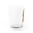 朝陽の雑貨屋さんのカコジョの朝陽 Water Glass :left