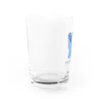 万福遐福商店のバンカフちゃん×NOZOMI様 suzuri限定グッズ Water Glass :left