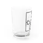 チビ画伯＋チビママのCUTE DEMON Water Glass :left