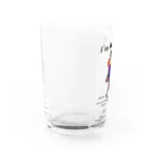 ラハシィーのラハシィー(文字付き) Water Glass :left