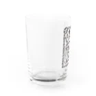 たみゃらん商会の秋田ぶるうす（昼カラ） Water Glass :left