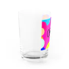 ラクガキから生まれた子たちのたまくん Water Glass :left