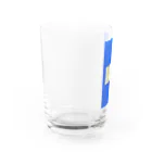 animal おのみちのBLUE RESERVOIR PENGUINS  Water Glass :left