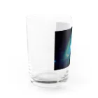 クマ熊の肉まん君ギャラクシー Water Glass :left