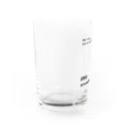 TUNAGIの2nagero LOGO Water Glass :left