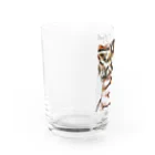 progress⭐️の猫ちゃん Water Glass :left