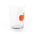 ハナのお店のりんご三兄弟 Water Glass :left