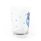 cosmicatiromのうお座 パターン1・フルカラー Water Glass :left