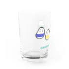 SU-KUのOKIAGARIKOBOSHI Water Glass :left