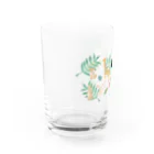 SOMALY【SUZURI店】のサバンナワールド Water Glass :left