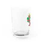 遊びママのXmas Water Glass :left