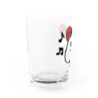 ウタハムちゃんです♪のウタハムちゃん(透明化) Water Glass :left