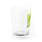 ドット絵で遊ぼ！の花飾りの女の子 Water Glass :left