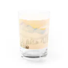 JapaneseArt Yui Shopの雪景色 Water Glass :left