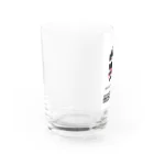 月詩のLOGO Water Glass :left