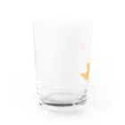 ほろほろのIF30 ハテナのヒヨコ Water Glass :left