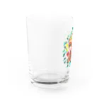 翠色の眼鏡のブリティッシュボーイ Water Glass :left