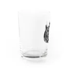 tetgraphのハーフボーン　寅 Water Glass :left