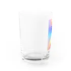 transparentのおなすい（おなかすいた） Water Glass :left