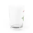 nidan-illustrationの"DO NOT DIVE" Water Glass :left