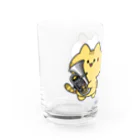  ふじねこ屋のユーフォニアム吹きのねこたち Water Glass :left