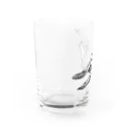 segasworksのサウロロフスの頭の骨 Water Glass :left