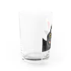 SHOP ベアたんの黒猫のやまとくん Water Glass :left