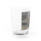 lucyのアメリカンピットブルテリア Water Glass :left