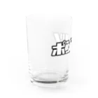 おもしろいTシャツ屋さんのポンコツ Water Glass :left